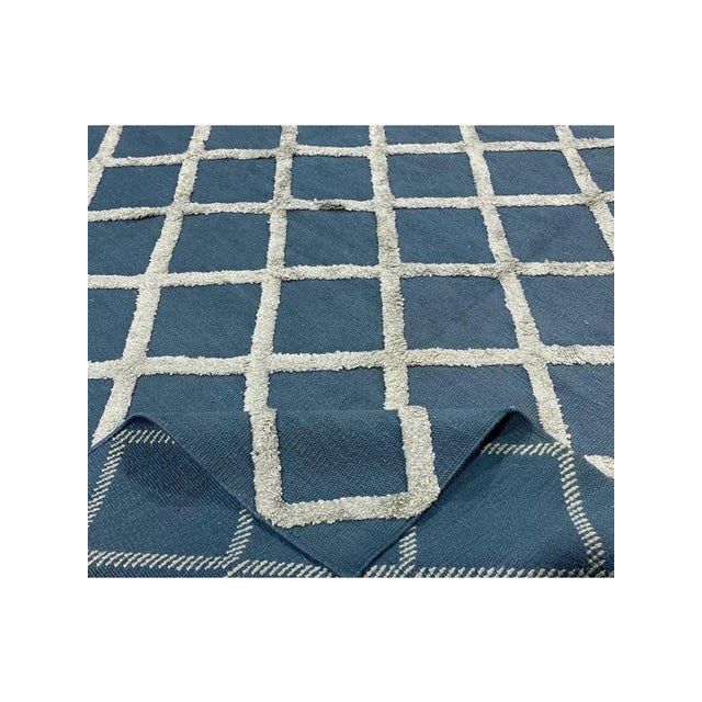 1990s Handwoven Moroccan Style Area Rug 8x10 For Sale - Image 4 of 11