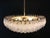 Murano Glass Candelier with 185 Iridescent Glasses, 1990s For Sale - Image 11 of 18