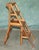 Antique English Arts & Crafts Metamorphic Library Steps in Tiger Oak, 1880 For Sale - Image 18 of 18