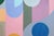 2026, Art Deco Diagrams Painting, Vivid Tones Geometric Shapes Diptych, Acrylic Paint on Watercolor Paper by Natalia Roman For Sale - Image 9 of 10