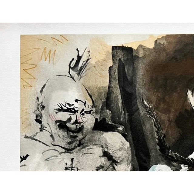 Modern Pablo Picasso, Woman with Monkey, 1954, Lithograph For Sale - Image 3 of 7