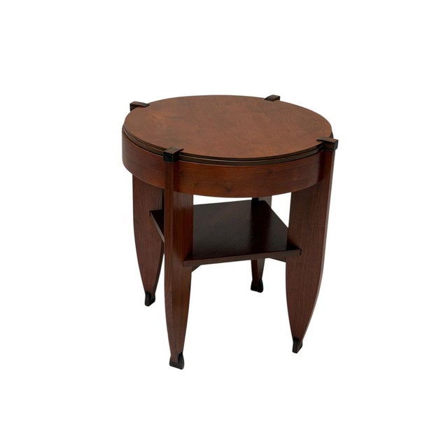 Art Deco Amsterdam School Coffee Table by J.J. Zijfers Amsterdam, 1920s For Sale - Image 11 of 16