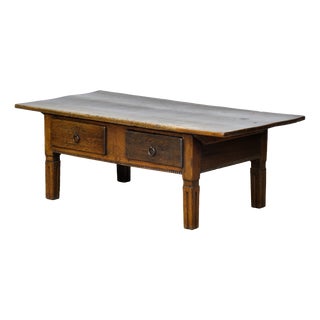 Oak Coffee Table, 1820s For Sale