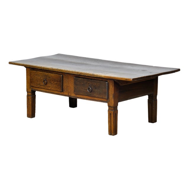 Oak Coffee Table, 1820s For Sale