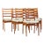 Dyrlund Style Mid Century Rosewood Dining Chairs - Set of 6 For Sale