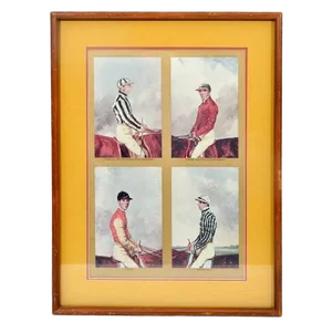 1972 Vintage The Jockey Club Newmarket Engraving Print