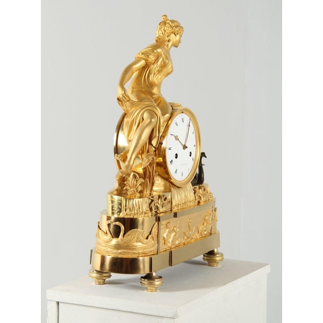 French Mantel Clock Allegory of Love, Paris, 1815 For Sale - Image 10 of 16