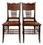 Antique Spindle Back Pressed Chairs - Set of 2 For Sale