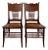 Spindle Back Pressed Chairs - Set of 2 For Sale