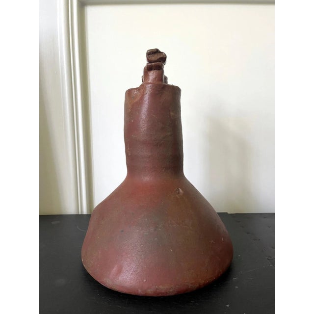 A glazed stoneware free form vase by American Ceramist Robert Chapman Turner (1913 - 2005) titled "Oshogbo Form III" circa...