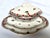White Late 1800s English Imari Style Miniature Sauce Tureen With Tiered Double Underplates For Sale - Image 8 of 18