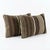 Mid-Century Modern Striped Kilim Lumbar Pillow Cover 11'' X 20'' - Set of Two For Sale - Image 3 of 4