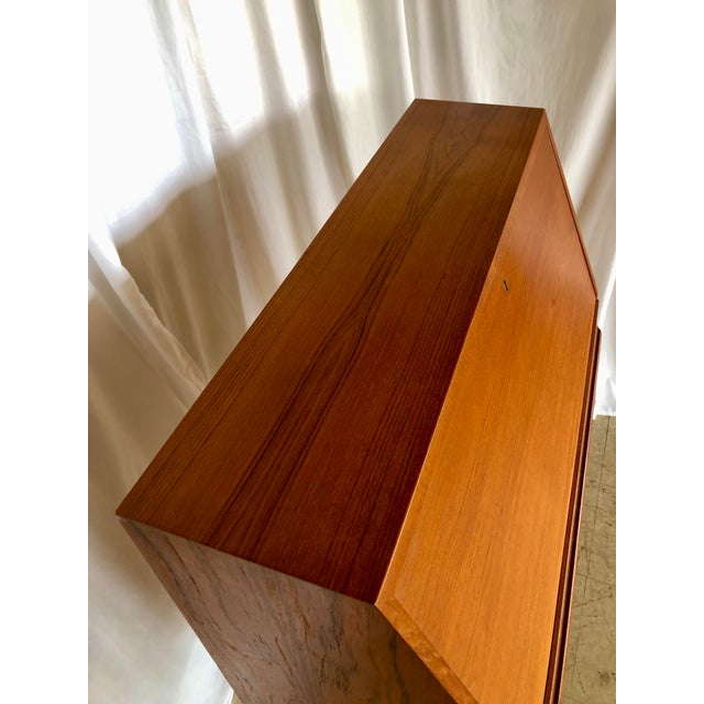 1960s Teak Secretary Desk by Arne Wahl Iverson for Vince Mobelfabrik For Sale - Image 11 of 12