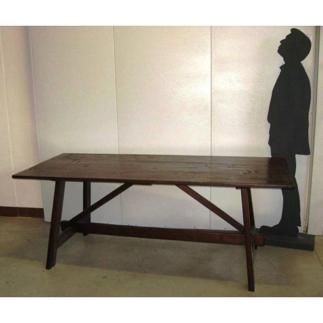 Fir Capretta Table, 1950s For Sale - Image 14 of 15