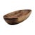 Vintage Olive Wood Hand-Carved Bread Bowls, Pair For Sale - Image 9 of 17