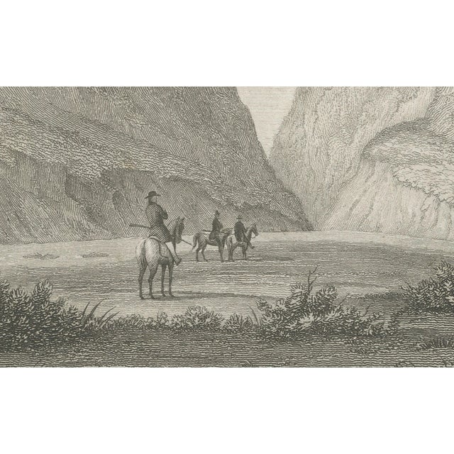 F.W. Egloffstein, Utah Landscape, Weber Canyon & Great Salt Lake Valley, 1861, Print For Sale - Image 9 of 10