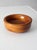 Brown Vintage Mid Century Turned Wood Bowl For Sale - Image 8 of 13