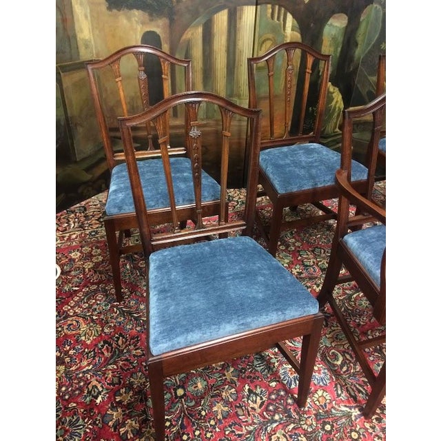 1930s Antique Potthast Dining Chairs, Set of Six For Sale - Image 5 of 13