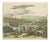 Hand-Colored View of St. Augustine Florida, 1671 For Sale