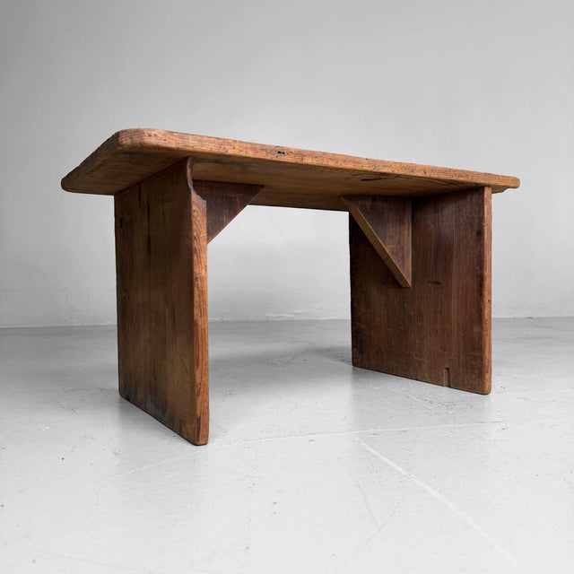 Minimalist Japanese Mingei Writing Table, 1920s For Sale - Image 16 of 16