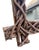 Brown Vintage Rustic Woven Branch & Twig Wall Mirror For Sale - Image 8 of 11