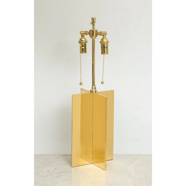 Contemporary Bespoke "Croisillon" Lamps in the Jean Michel Frank Manner - a Pair For Sale - Image 3 of 9