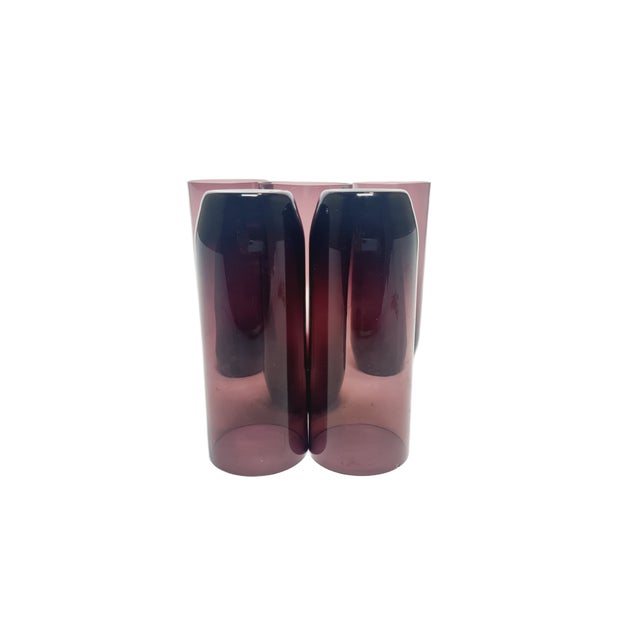 Postmodern Pitcher by Sarnecki for Krosno Glassworks, Poland, 1970s, Set of 5 For Sale - Image 15 of 16