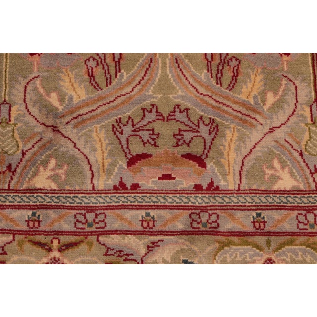 Textile 1980s 1980s Art Nouveau William Morris Heritage Wool Area Rug - 6'2" X 9'7" For Sale - Image 7 of 10