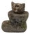 Composite Stone Kitten in Boot Garden Ornament, English 20th Century For Sale