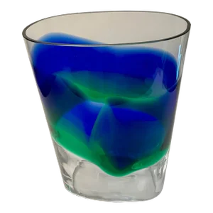20th Century Italian, Carlo Moretti Murano Glass Vase