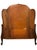Antique French Louis XV Style Flame Mahogany Twin Bed Frame With Gilt Carved Accents For Sale - Image 4 of 7