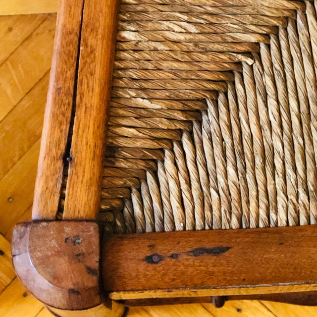 Antique English-Style Bar Back Chairs — a Pair For Sale - Image 11 of 13