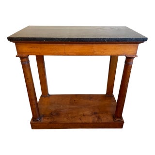 French Side Table in Cherry, 1820 For Sale