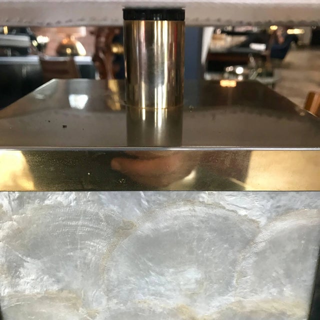 Mother of Pearl Lamps, Italy, 1960 For Sale - Image 4 of 8