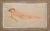 Signed by Artist French Midcentury Framed Glass Oil Painting Resting Nude Woman For Sale - Image 13 of 13
