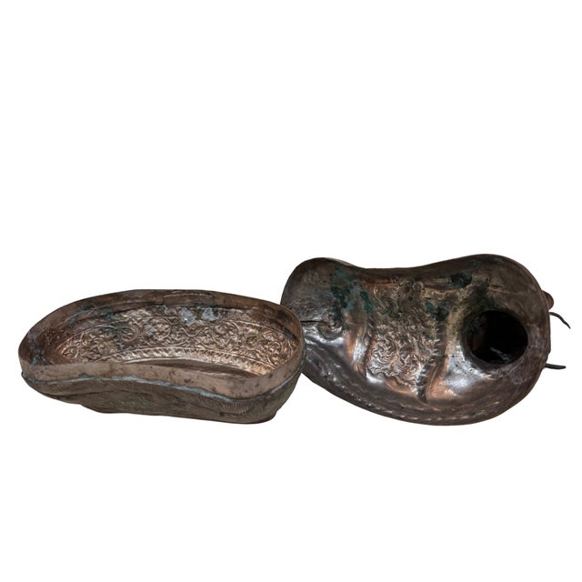 Primitive Brass Deer Box For Sale - Image 4 of 4