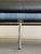 Blue 1970's Danish Loveseat by Friis & Elmar Moltke Nielsen for Randers Denmark in Leather and Blue Plaid For Sale - Image 8 of 12