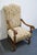 CENTURY FURNITURE Rustic Old World Transitional Upholstered Dining / Accent Lounge Arm Chair 48.5" High 25" Wide 31.5"...