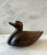 Mid-Century Modern Vintage Hand Carved Wood Duck Figure For Sale - Image 3 of 9