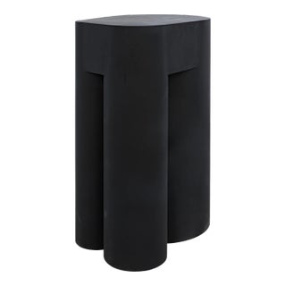NOIR Blair Side Table in Black Metal For Sale