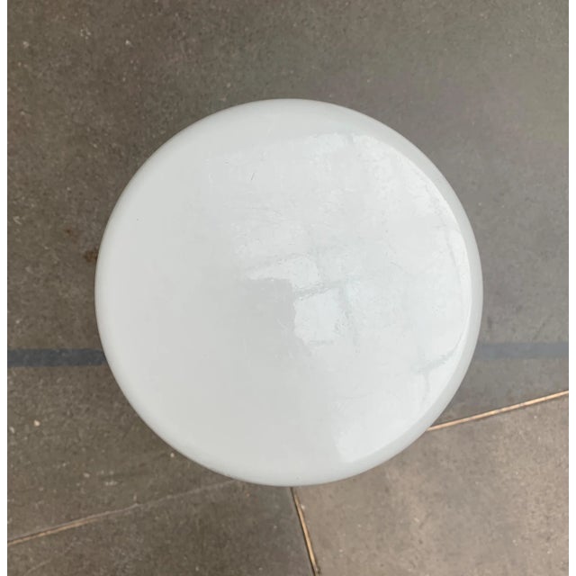 Space Age Metal Plant Stand or Side Table For Sale - Image 10 of 18