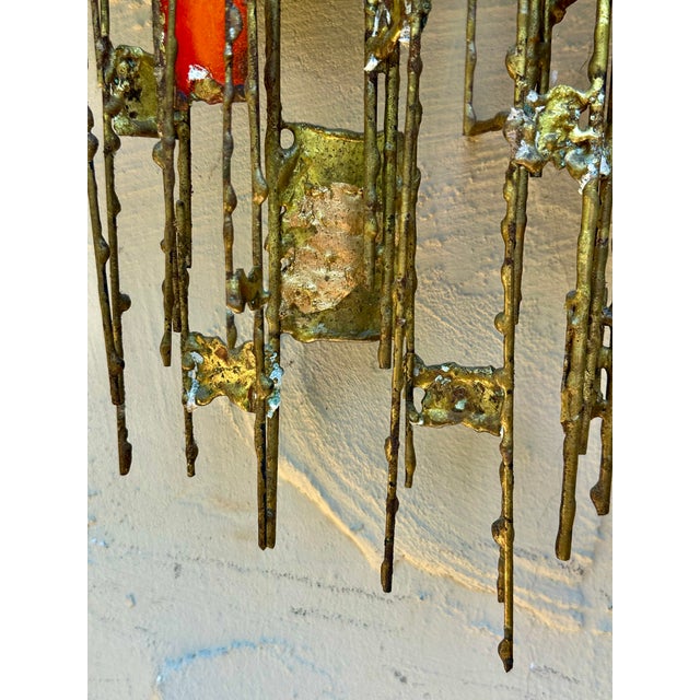 1970s Abstract Metal Wall Sculpture by Donald Buby of Carmel California For Sale In San Francisco - Image 6 of 12