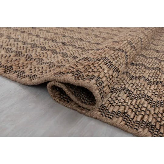 Textile Natural Jute Boho Style Rug 3x5 Ft. For Sale - Image 7 of 11