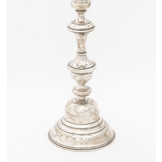 Late 19th Century Austrian .800 Silver Candelabrum, 1872-1922 For Sale - Image 5 of 14