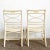 Boho Chic Cream Bamboo Rattan Dining Chairs For Sale - Image 4 of 11