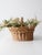 Vintage Wicker Basket With Handle For Sale - Image 11 of 11