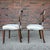Pair of Hepplewhite Style Dining Chairs For Sale - Image 4 of 12
