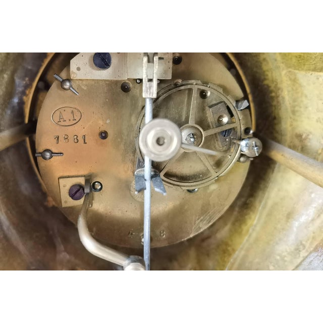 Antique Neo-Rococo Pendulum Clock in Bronze, 1850 For Sale - Image 18 of 18