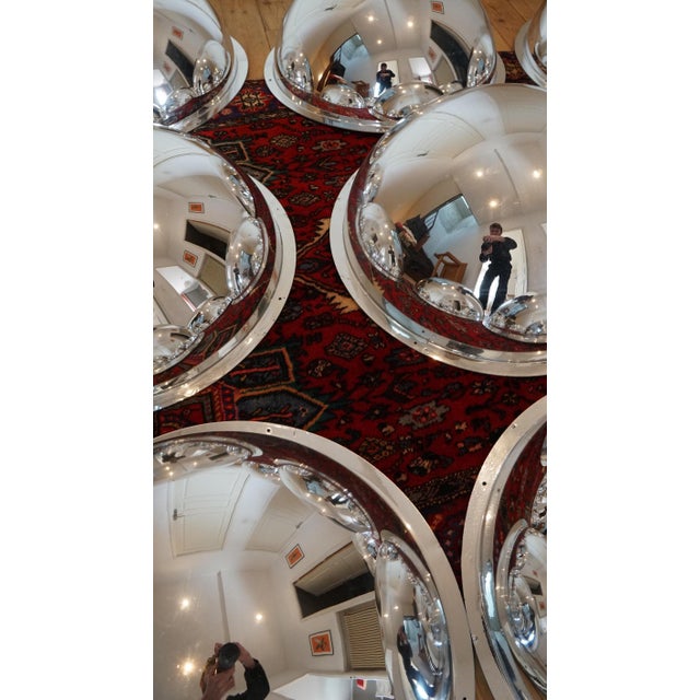 Dutch 360° Convex Design Mirror For Sale - Image 5 of 6