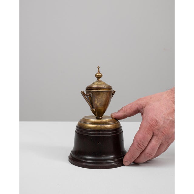 Traditional 20th Century Belgian Brass Goblet For Sale - Image 3 of 18